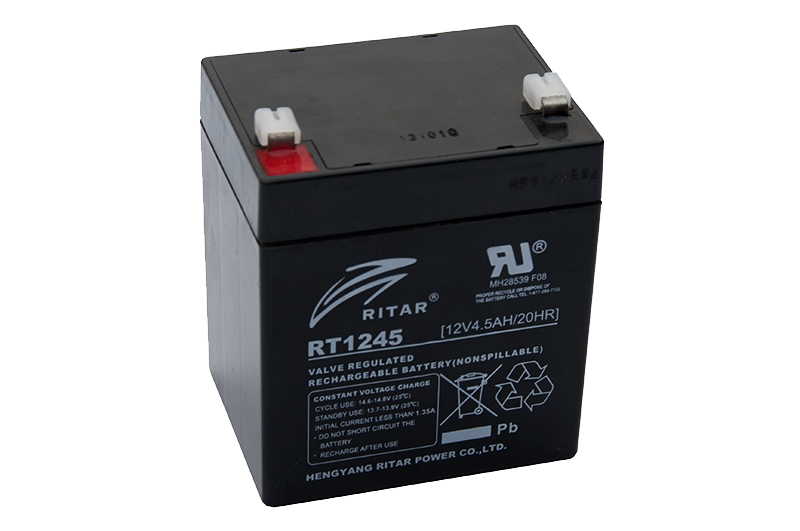  Ritar RT1245 12V 4.5Ah Tam bakımsız kuru tip AGM akü